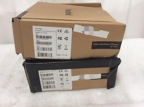 Yealink SIP-T54W Prime Business Phone (Lot of 2)