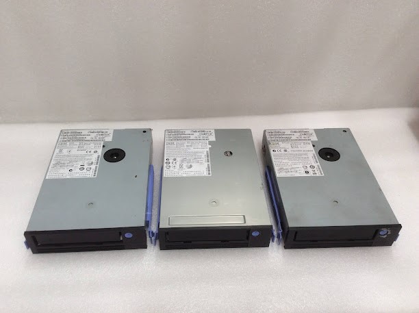 IBM 45E1126 4-H, 46C2006 5-H, 35P0994 6-H LTO Ultrium Tape Drive (Lot of 3)