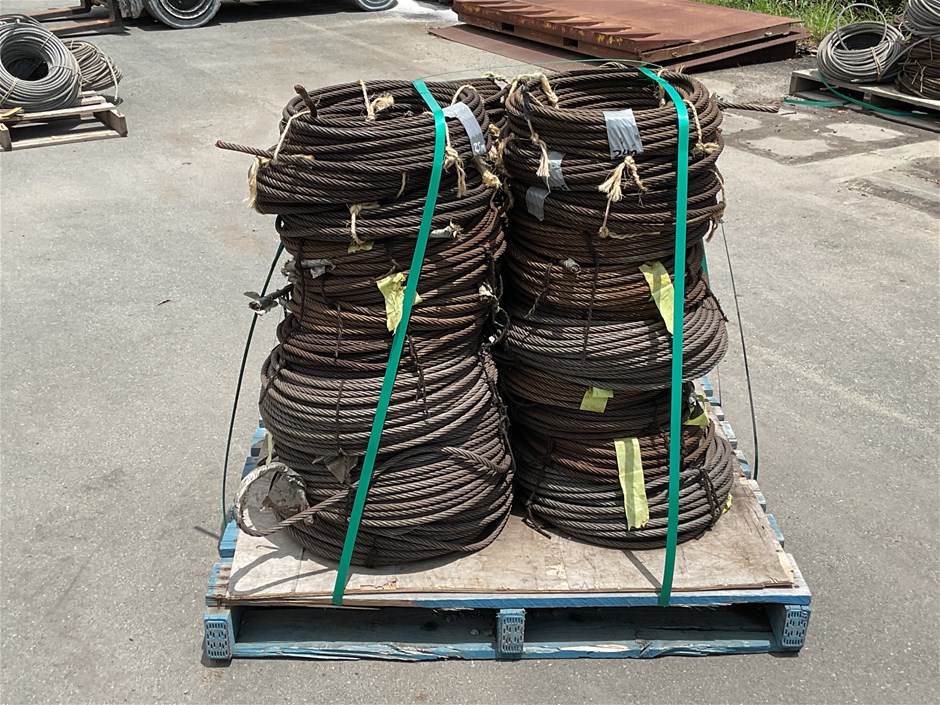 Qty Rolls Of Wire Rope 1/2 Inch X 1 Pallet