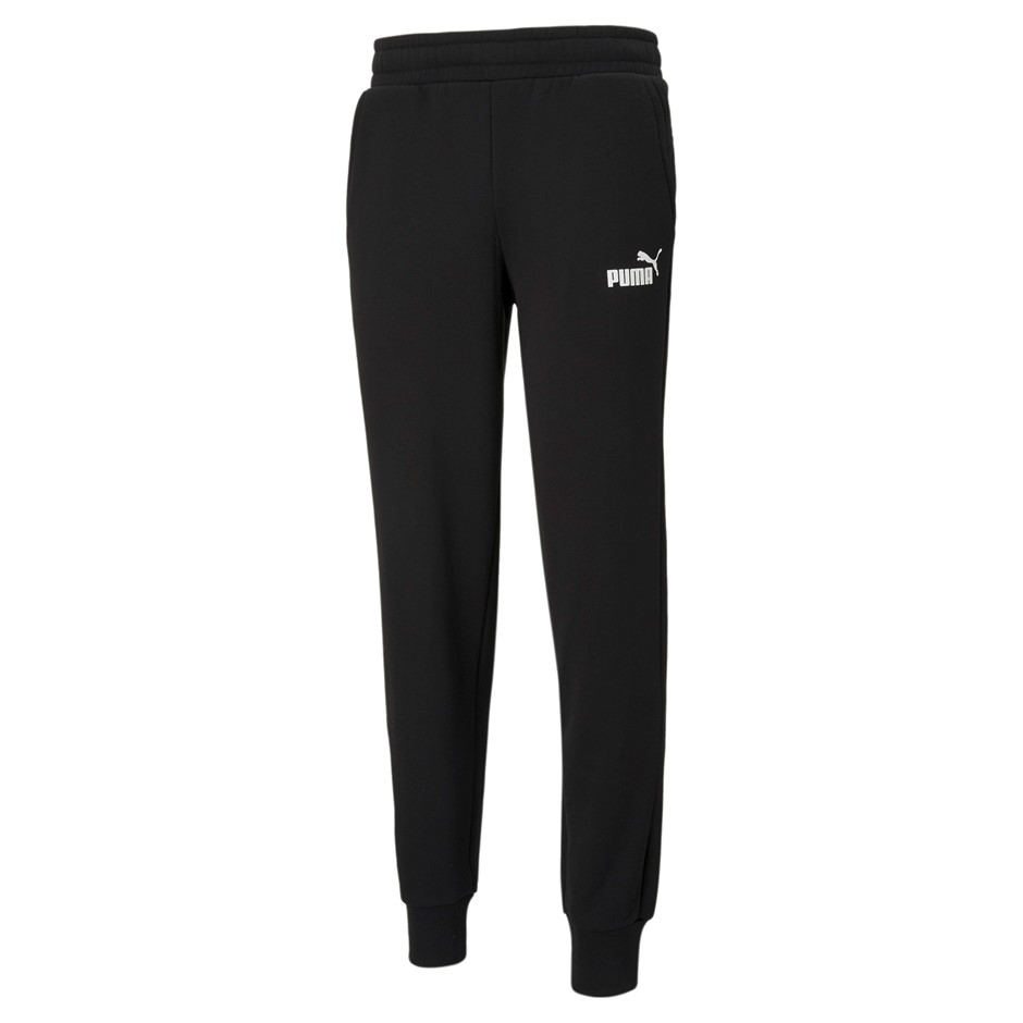 PUMA Men's ESS Logo Fleece Sweatpants, Size S, Black (01), 104367. NB: mate