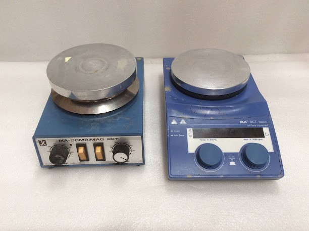 IKA RCT Basic RCT B S5&IKA Combimag RET Magnetic Stirrer (Lot of 2)