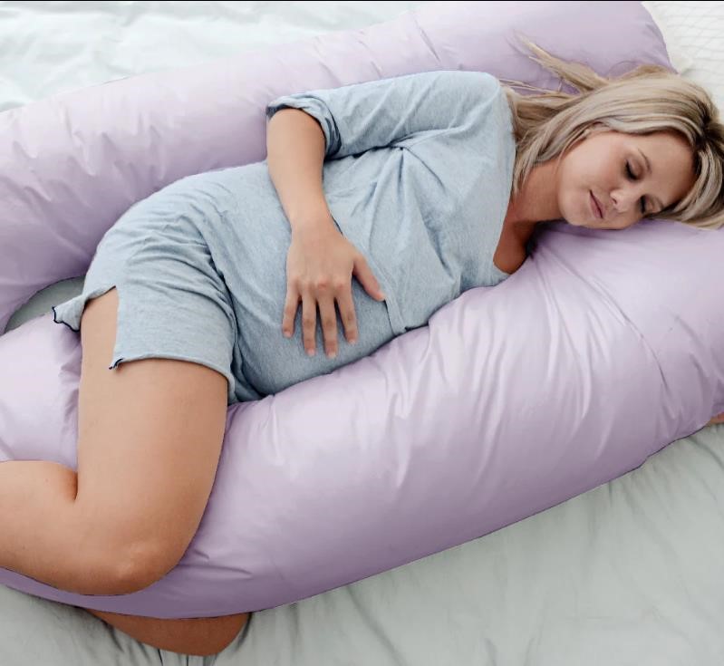 LUXOR Woolcomfort Australian Made Pregnancy Maternity Pillow (Pillowcase In