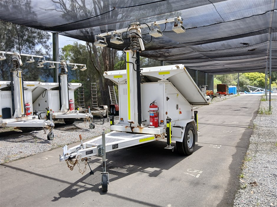2019 Generators Australia Single Light Tower Trailer