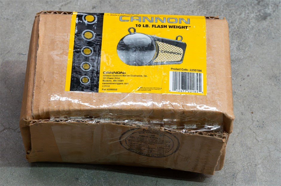 CANNON 4.5Kg Flash Trolling Weight.