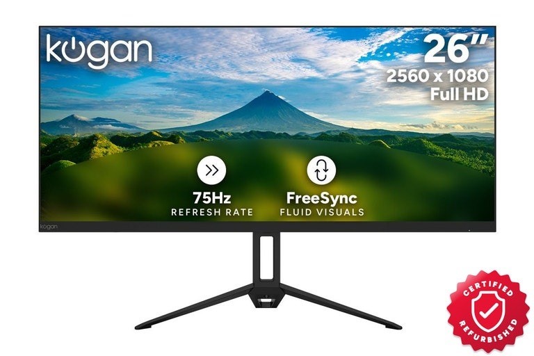Kogan 26" UltraWide Full HD 75Hz FreeSync Monitor (2560 x 1080). Buyers No