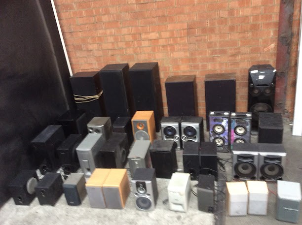 Logitech/Sony/Samsung Mixed Brand and Model Speaker System