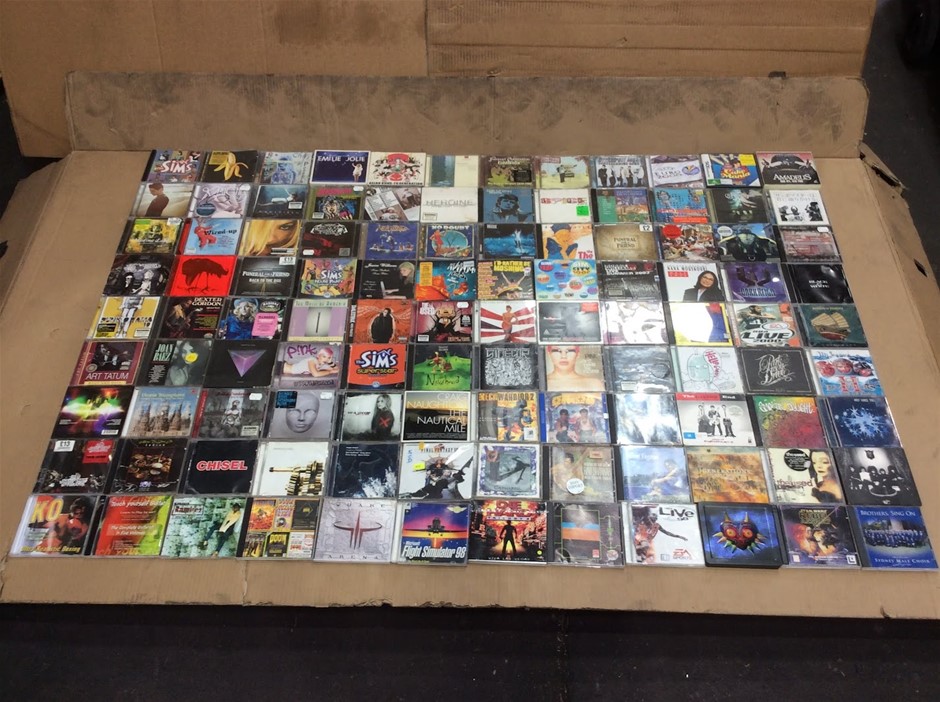 Mixed Different types of movie DVDs (Lot of 108)