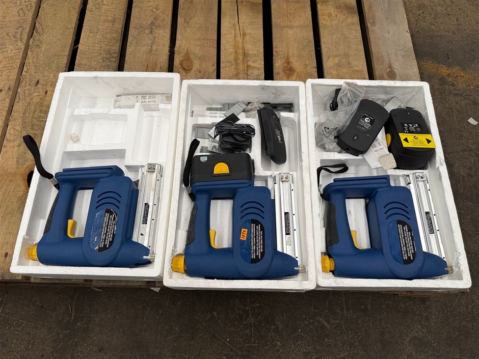 18V DC Cordless Nail Gun x 3 units