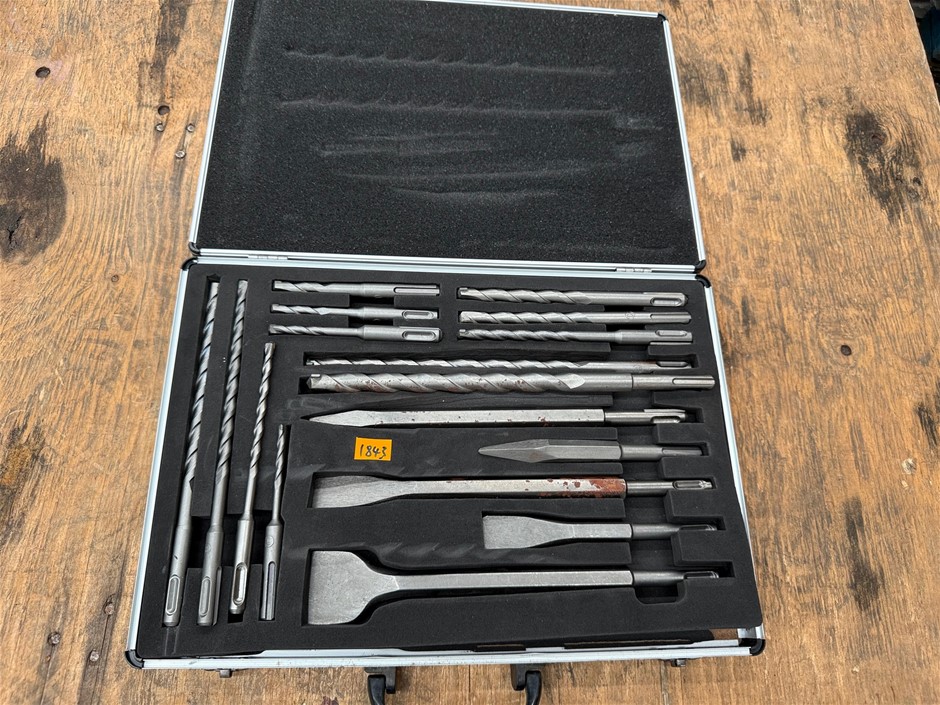 17pc SDS Drill Bit & Chisel Sets (Complete and unused) x 1 units