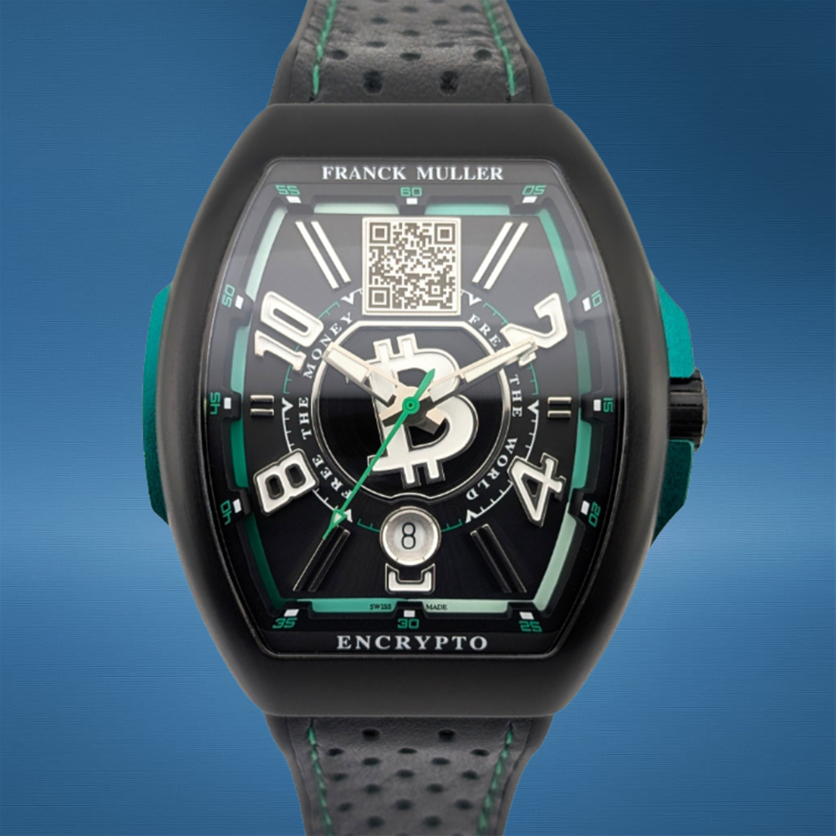Franck Muller V41 SC DT RCG BTC LTD ENCRYPTO 41mm 2024 BxP