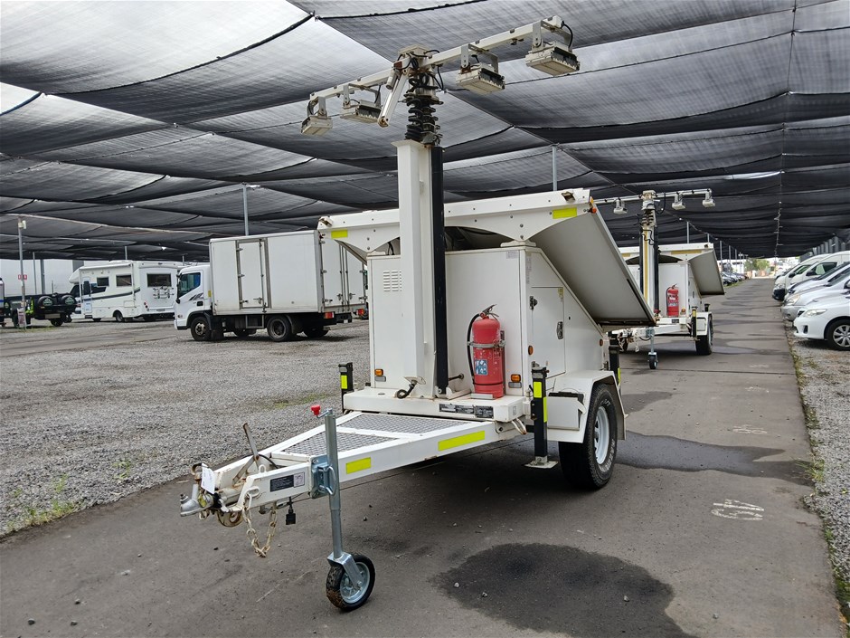<p>2019 Generators Australia Single Light Tower Trailer</p>
