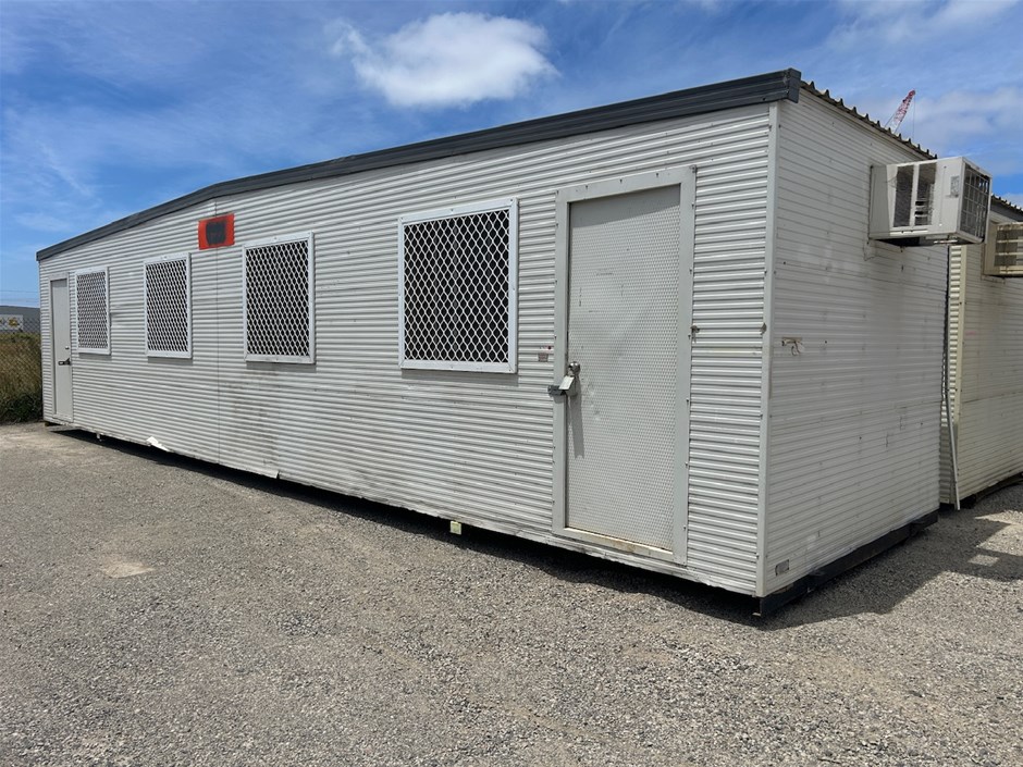 Portable Building Shell 12.0M x 3.0M Auction (0002-3036263) | Grays ...