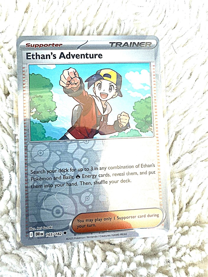 Ethan's Adventure 165/182 Reverse Holo