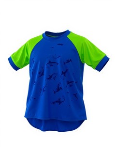 Rash Vest and Racer Made With Water Reactive Fabric - Size: 4