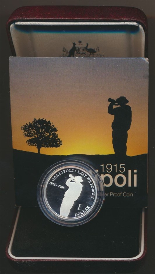 Australia: 2005 $1 Silver Proof Gallipoli,