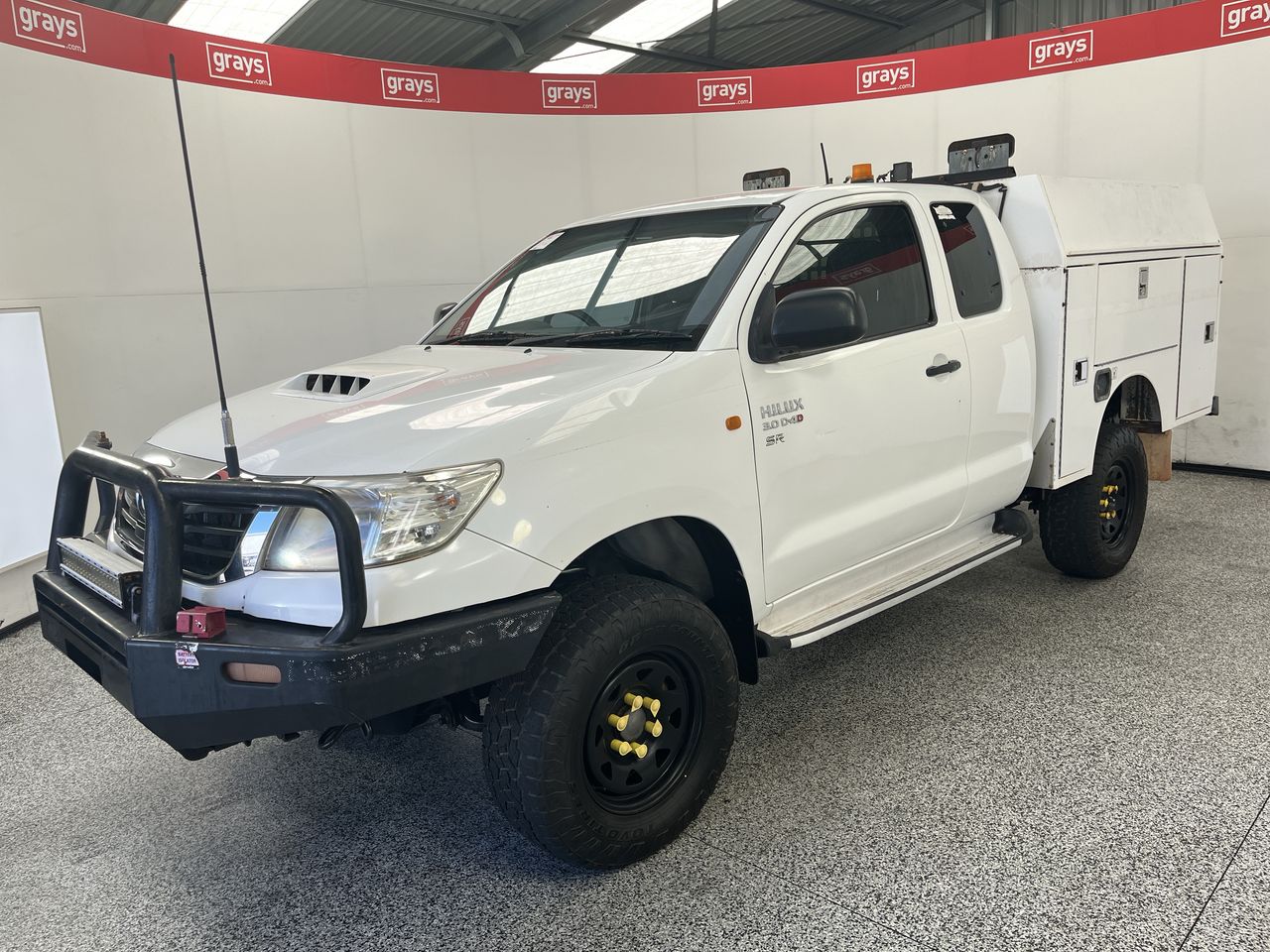 2012 Toyota Hilux SR (4x4) KUN26R Turbo Diesel Manual Extra Cab