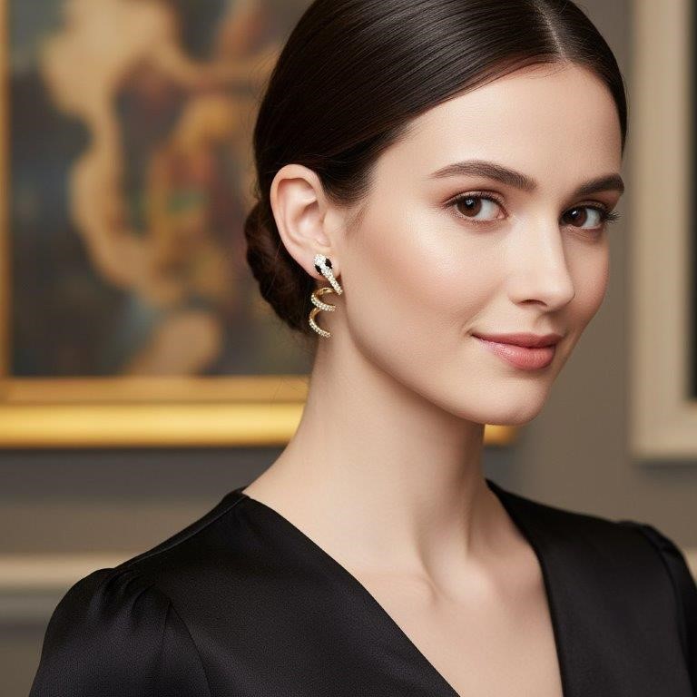 Jewelzmerchants 18k/Italy Gold Filled Jewellery,Free Gift