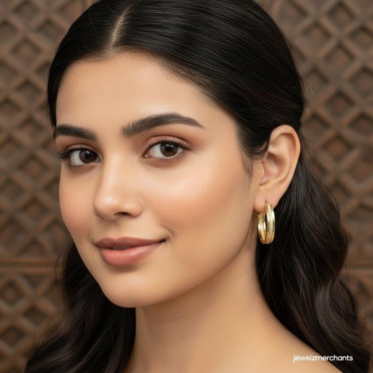 18KGold-filled/Italy Solid Gold Filled Earring -(stamped 18K/Italy)-Warrant