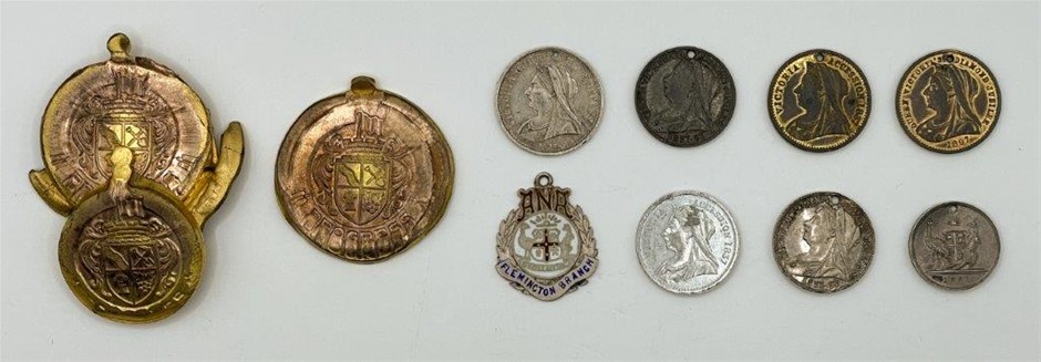 10 x Asstd AU/British Centenary Medals, C.1837-1951