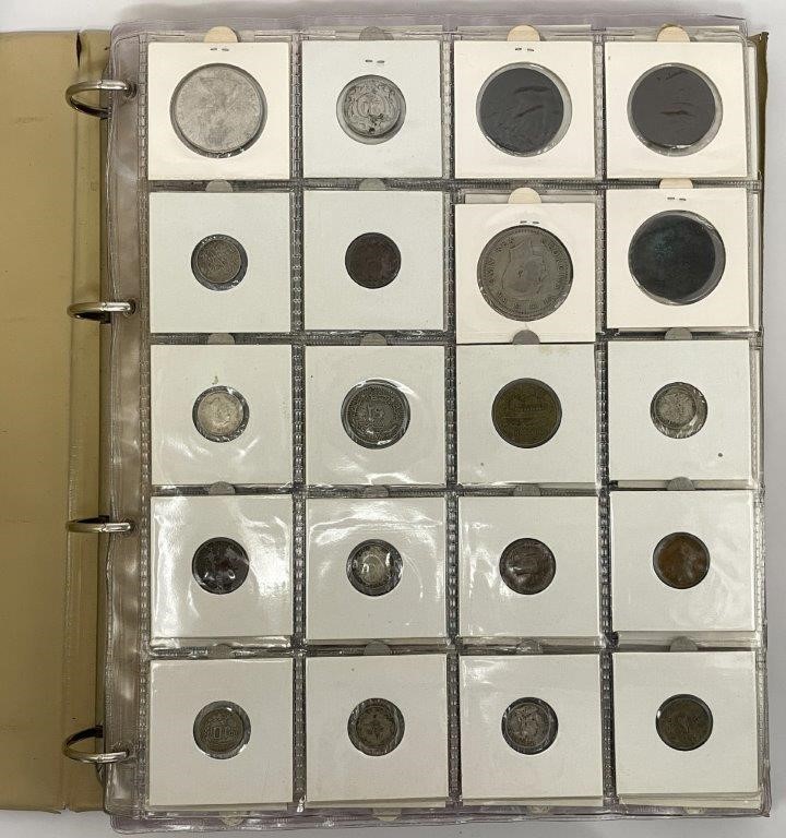 Approx. 379 x Asstd World coins, various countries mostly in silver