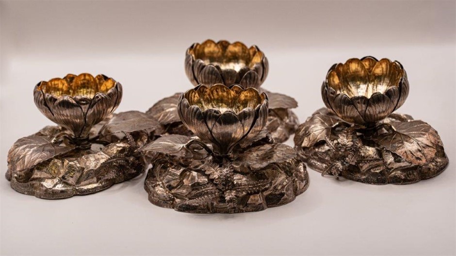 4 x Great Britain, highly decorative table pieces, c.1839-1840
