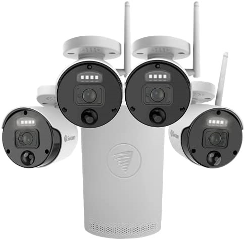 Swann Security Camera System:4 Camera 4 Channel Wi-Fi NVR, 1080P HD, Indoor