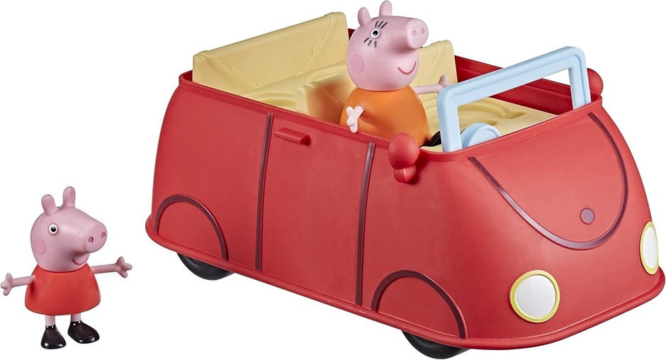 PEPPA PIG STORE Peppa's Family Red Car.