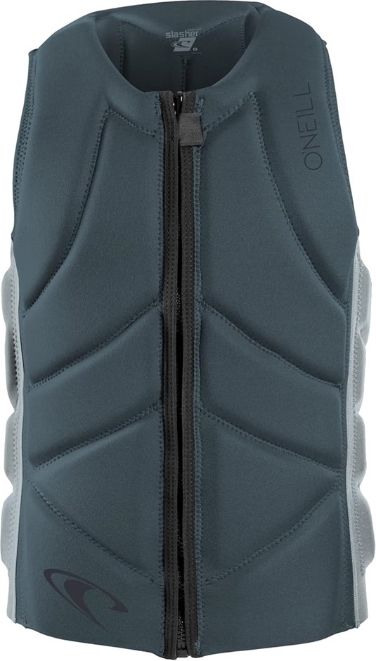 Men's Slasher Comp Vest, Cadet Blue/Cool Grey, Medium