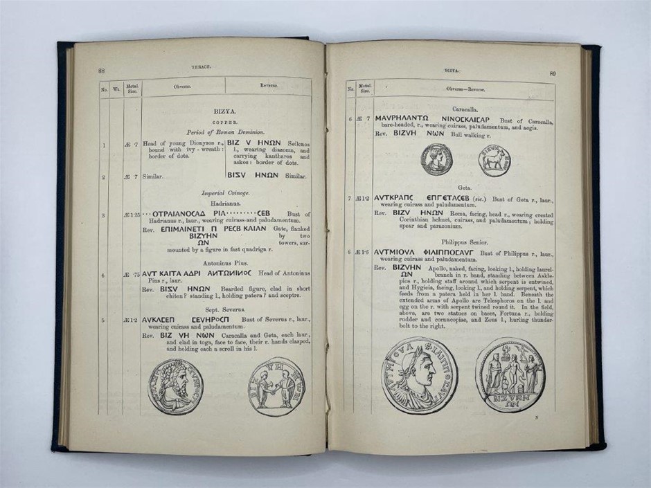 Catalogue of Greek Coins in the British Museum, C.1877