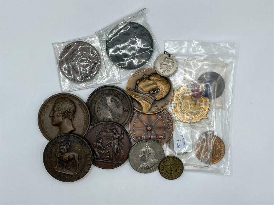 Approx. 15 x Asstd British Historical Medals, Royal etc.,c.1896-1965