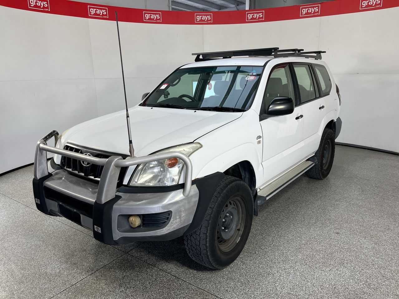 2008 Toyota Landcruiser Prado PRADO STANDARD (4x4) KDJ120R TD Manual Wagon