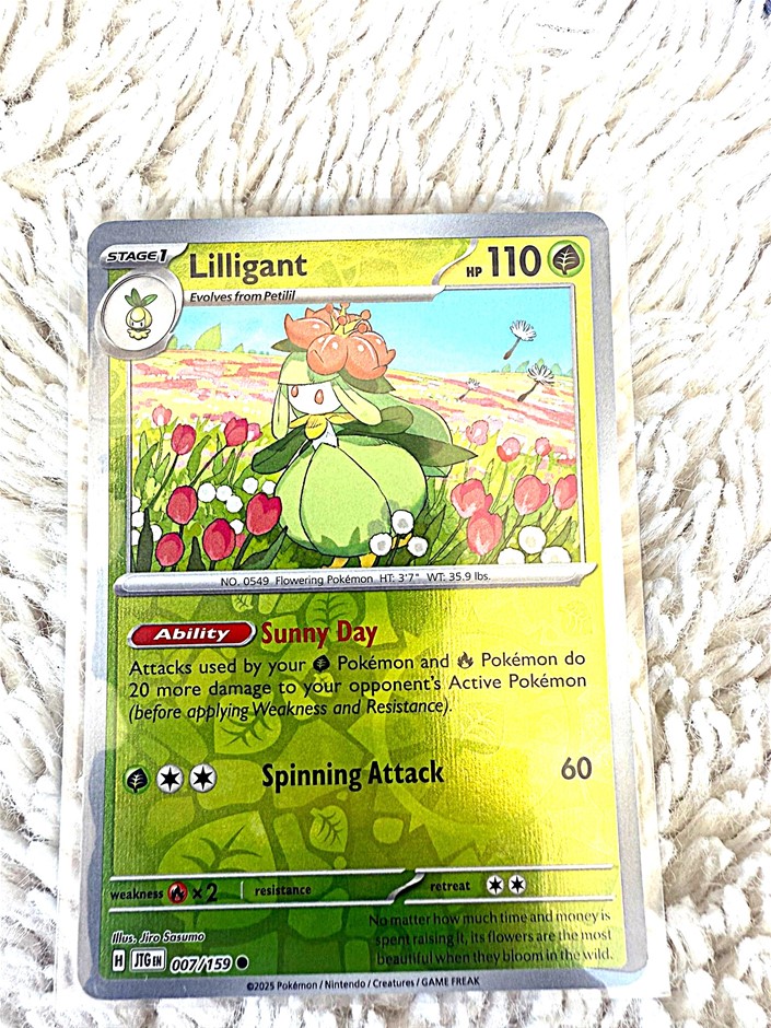 Lilligant 007/159 Reverse Foil ENG