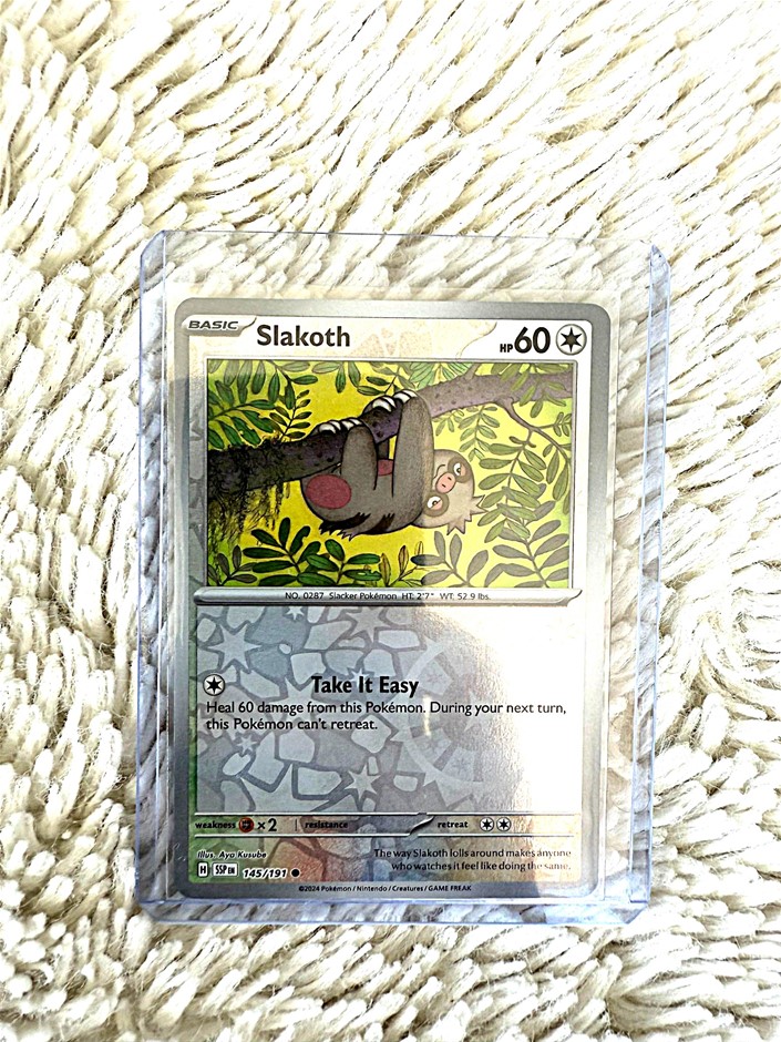 Slakoth #145/191 Reverse Holo ENG