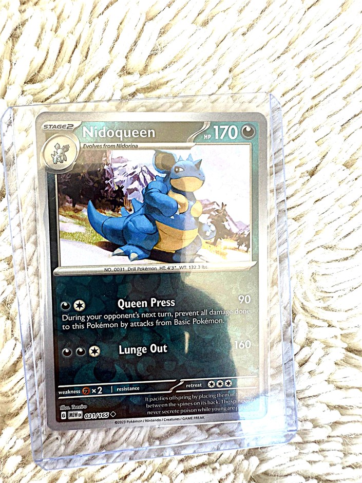 Nidoqueen #031/165 Reverse Holo ENG