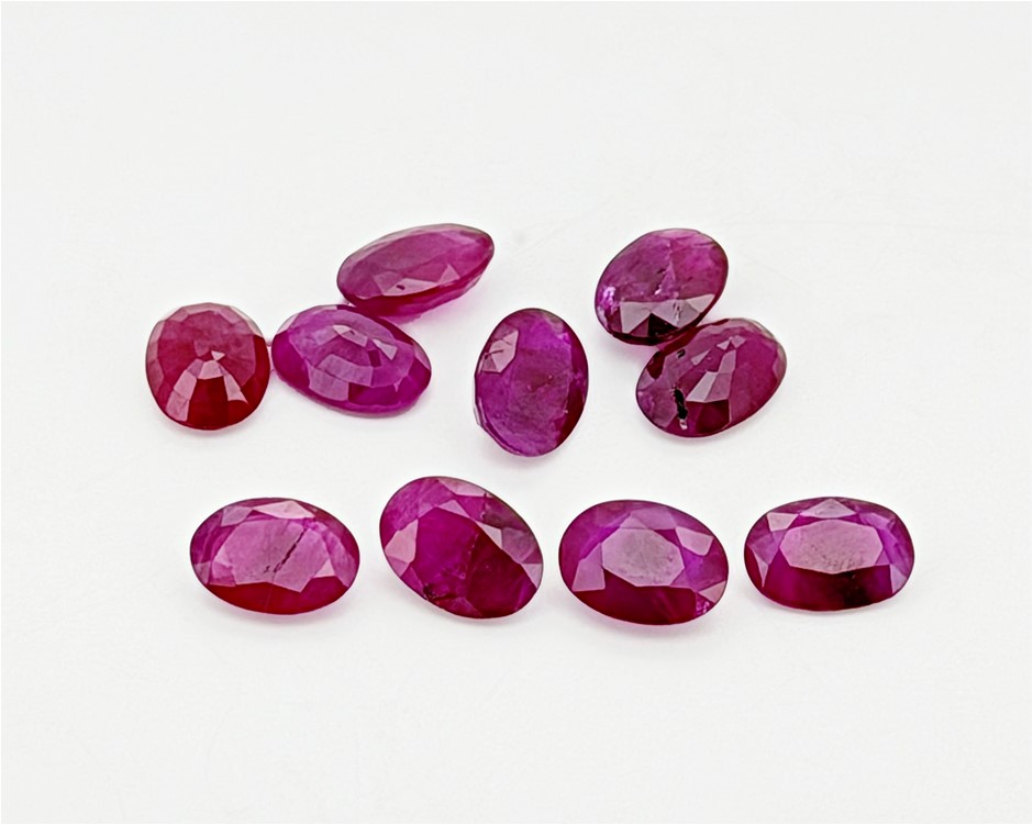 8.59 Carats Red Ruby