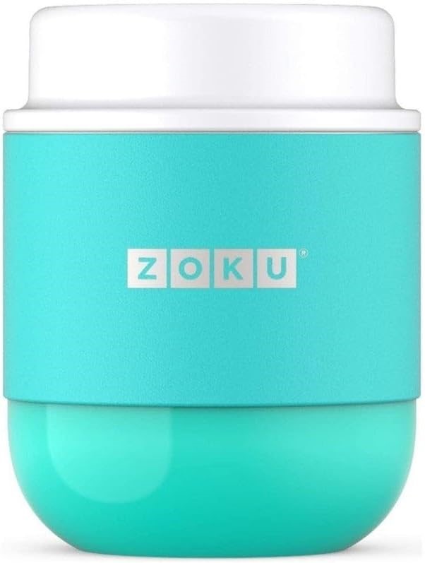 ZOKU ZK305 Neat Stack Food Jar, 295 ml Capacity, Teal