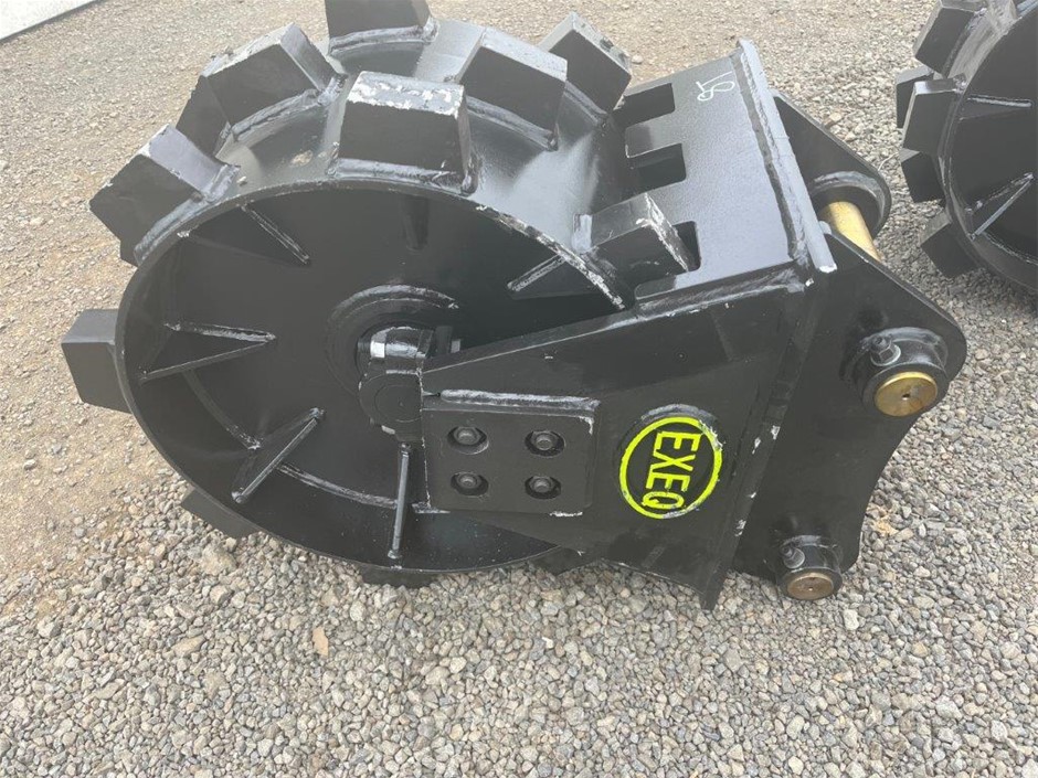 Compaction Wheel Attachment to Suit 8T Excavator(Unused)