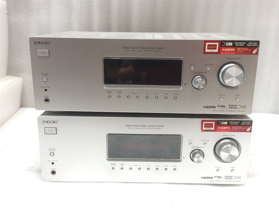 Sony STR-DG510 Multi Channel AV Receiver (Lot of 2)