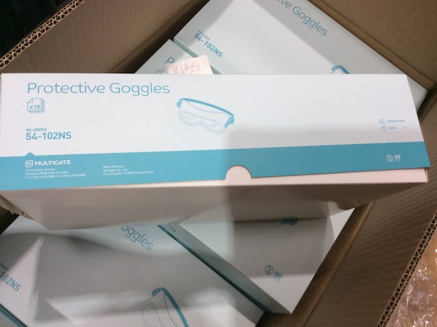 Multigate Protective Goggles 54-102NS - New