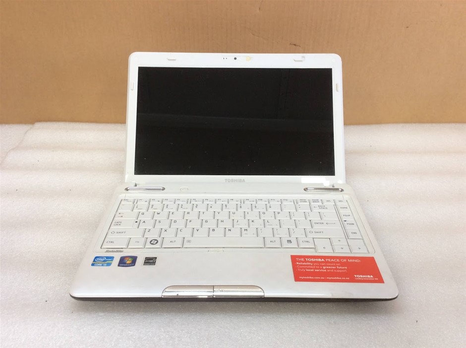 TOSHIBA SATELLITE L730 Laptop I5-2410M 4GBRAM 240GB White