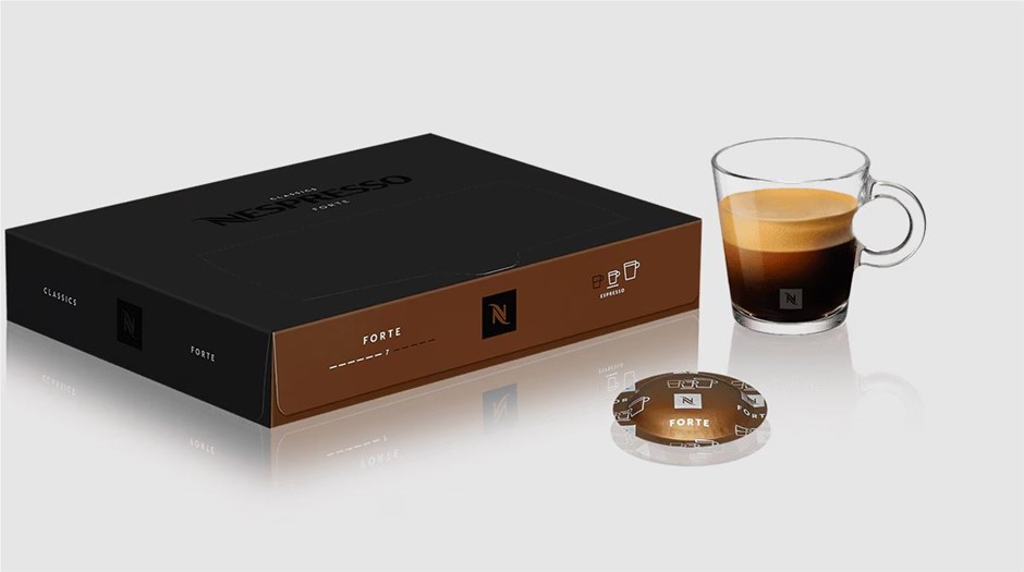 NESPRESSO CLASSICS 50 Capsule Box, Forte. Best Before: 04/2026.