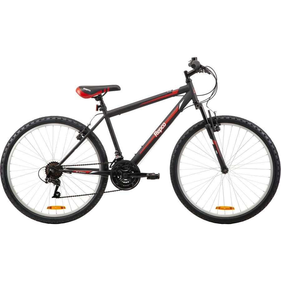 REPCO Blade 26 Mens Mountain Bike 66cm - Black/Red. NB: Minor Use, Not In O