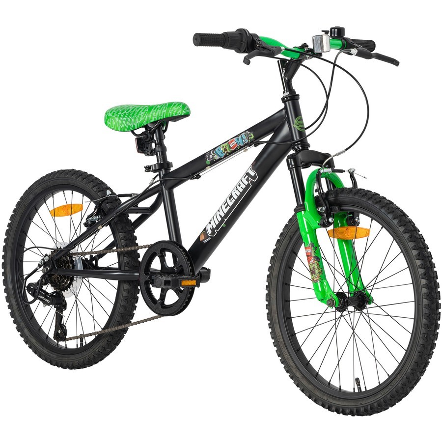 MINRCRAFT Character Print Mountain Bike 50cm. NB: Minor Use, Front Brakes F