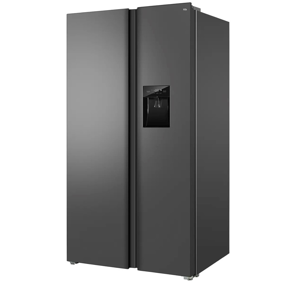 TCL 631L Side By Side Fridge, W 920 x H 1768 x D 735 mm (TRF630SHG).