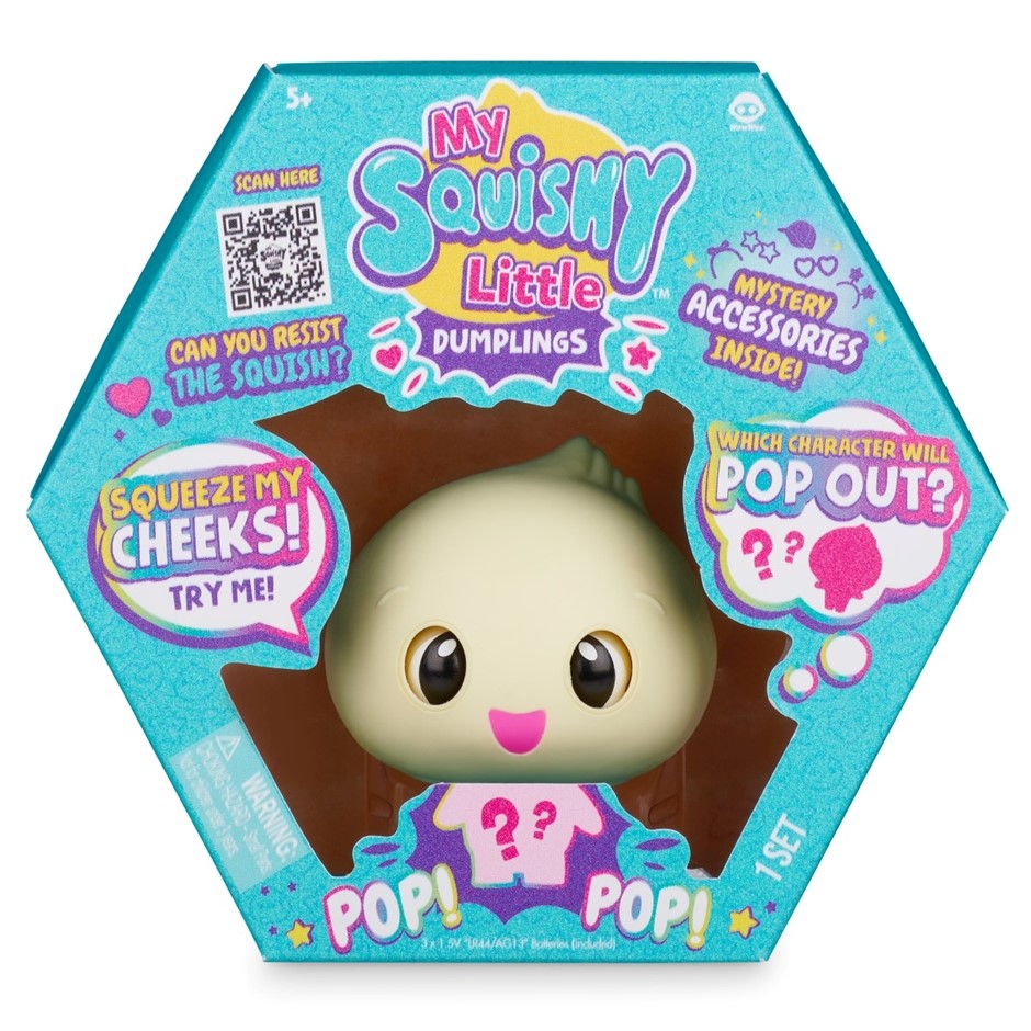 MY SQUISHY LITTLE Dumplings Doe Squeeze Toy, Model No: 4930