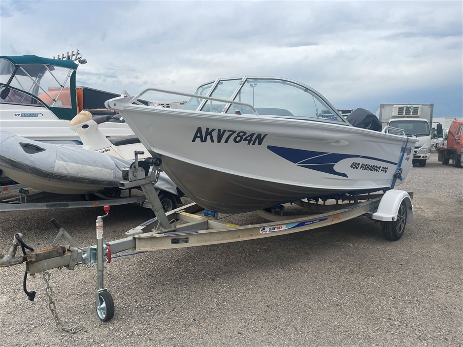 2021 Quintrex 450 Fishabout Pro
