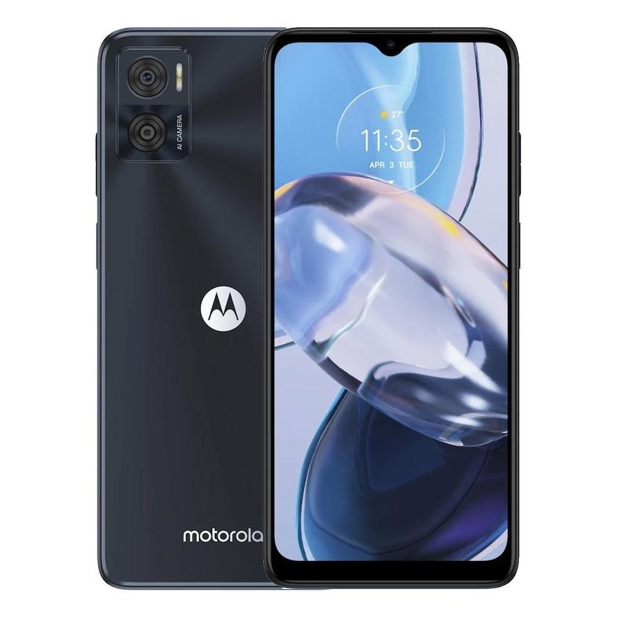 MOTOROLA Moto E22i Mobile Phone, Black. NB: Used, Not In Original Box, Pass