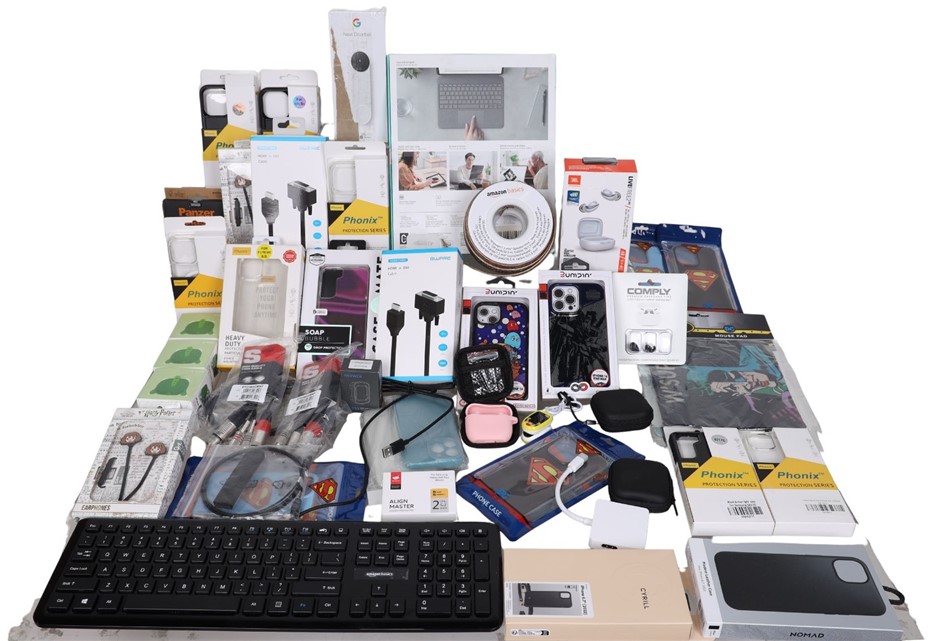 20 x Assorted Electronics and Accessories, INCL: LOGITECH, JBL, GOOGLE, ETC