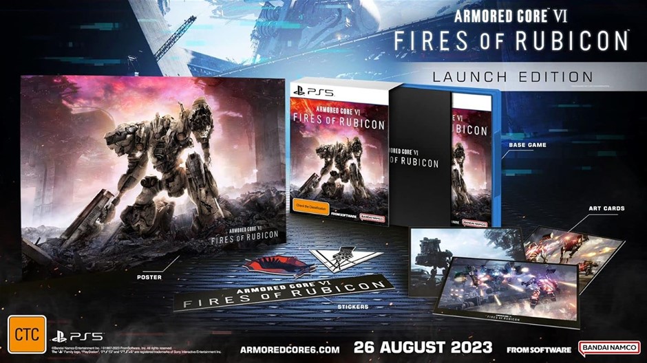 Armored Core VI Fires of Rubicon Day 1 Edition - PlayStation 5.