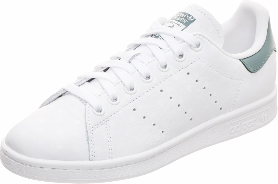 ADIDAS Women's Stan Smith Shoes, Size US8.5 / UK7, Feather White/Feather Wh